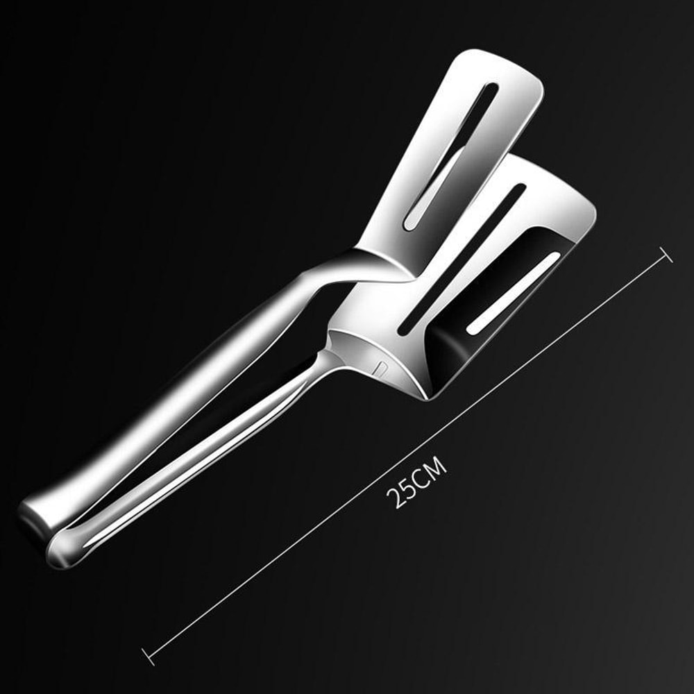 Stainless Steel Food Tongs Home Kitchen Steak and Grilling Tool