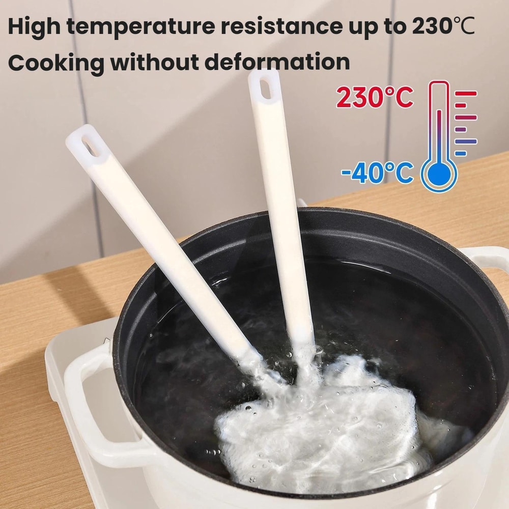 Heat-Resistant Silicone Kitchen Pancake Spatula Non-Stick Cooking Tool