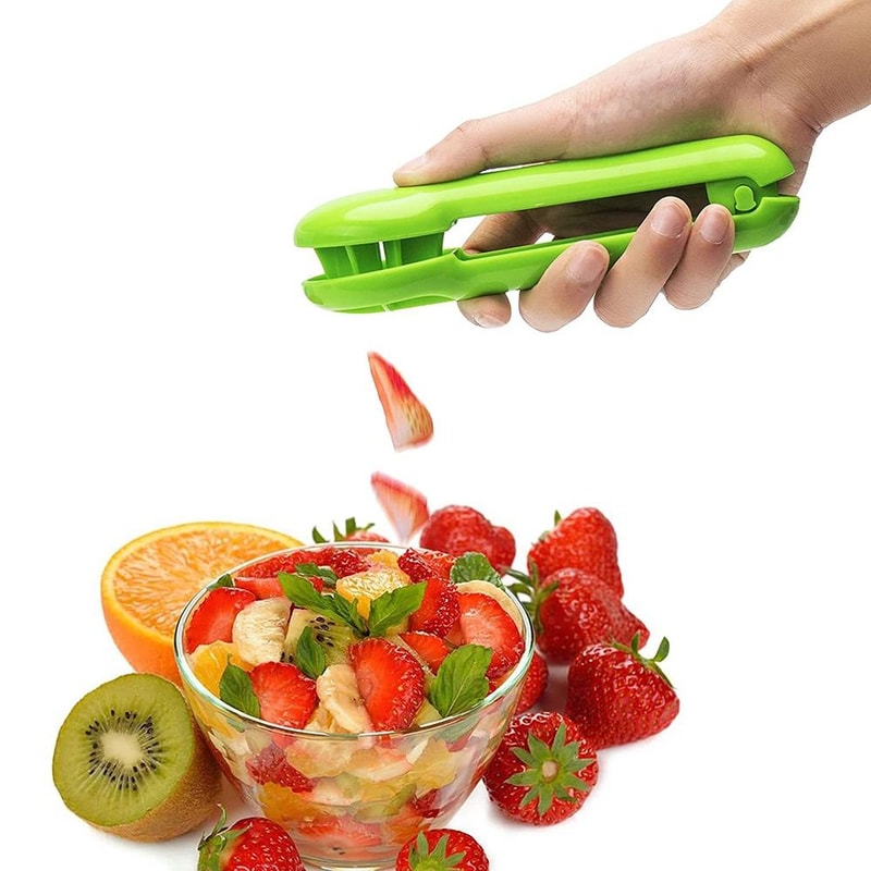 Grape & Berry Slicer Convenient Kitchen Tool for Perfectly Sliced Grapes, Blueberries & Strawberries