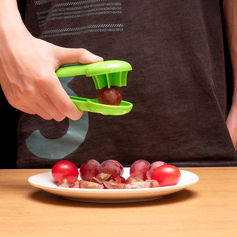Grape & Berry Slicer Convenient Kitchen Tool for Perfectly Sliced Grapes, Blueberries & Strawberries