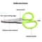Multi Function Stainless Steel Scallion Scissors For Kitchen MultiBlade Herb Vegetable Cutter 4