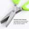 Multi Function Stainless Steel Scallion Scissors For Kitchen MultiBlade Herb Vegetable Cutter 6