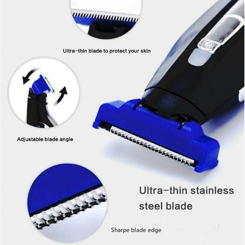 Premium USB Rechargeable Shaver Trimmer For Men Cordless Face Grooming Razor 1