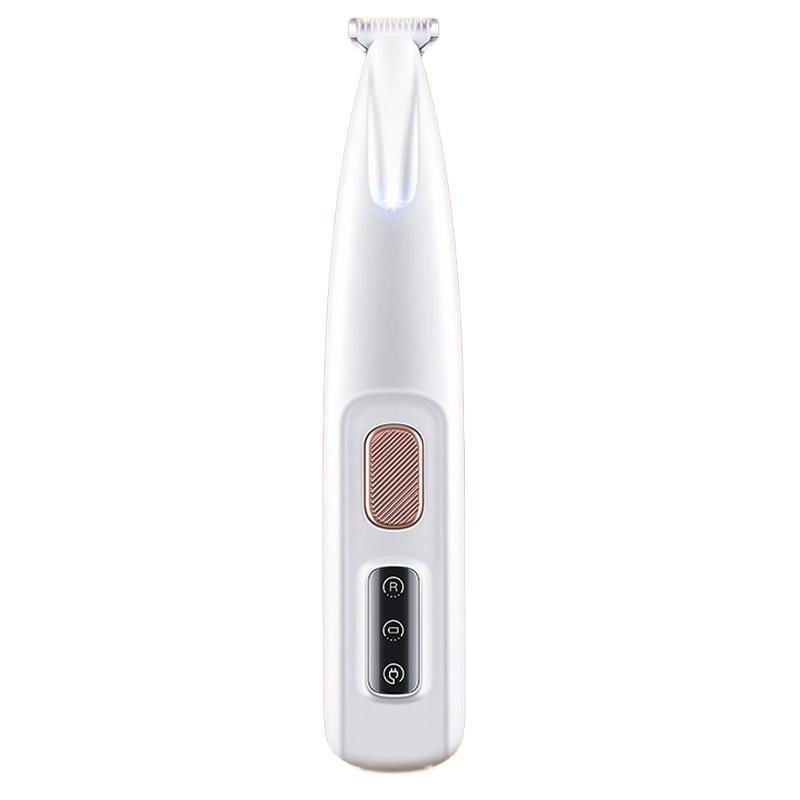 Quiet Pet Hair Trimmer For Cats Dogs Paw Grooming Tool With LED 10