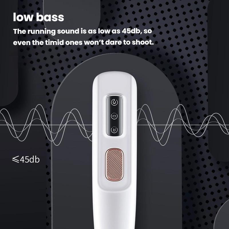 Quiet Pet Hair Trimmer For Cats Dogs Paw Grooming Tool With LED 6