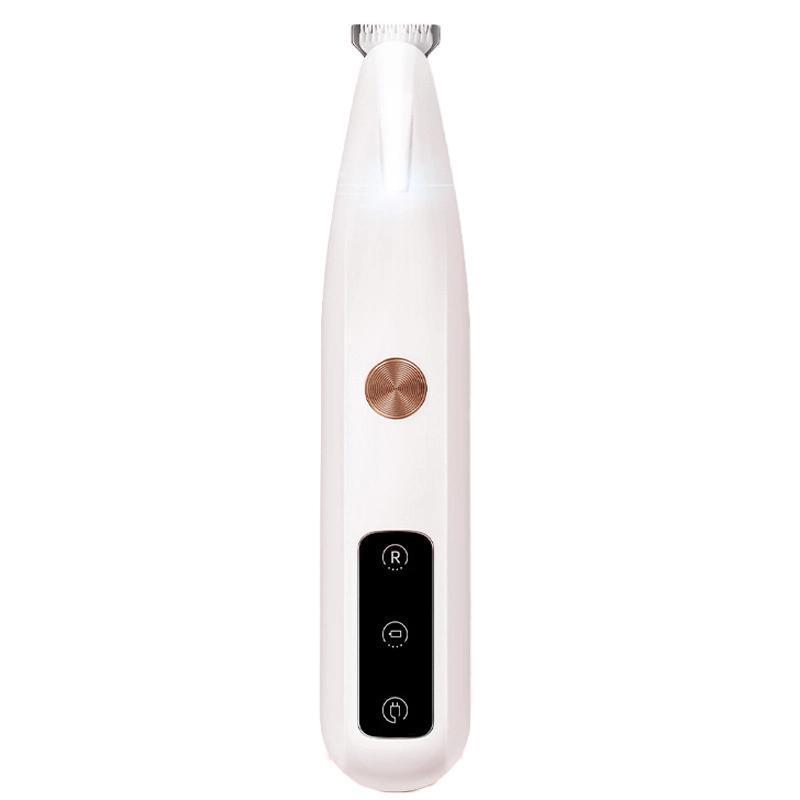 Quiet Pet Hair Trimmer For Cats Dogs Paw Grooming Tool With LED 0