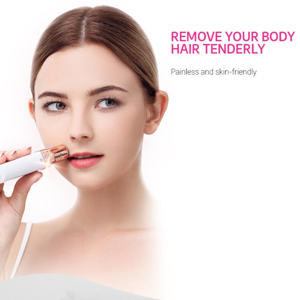 Portable Electric Epilator for Facial & Body Hair Removal