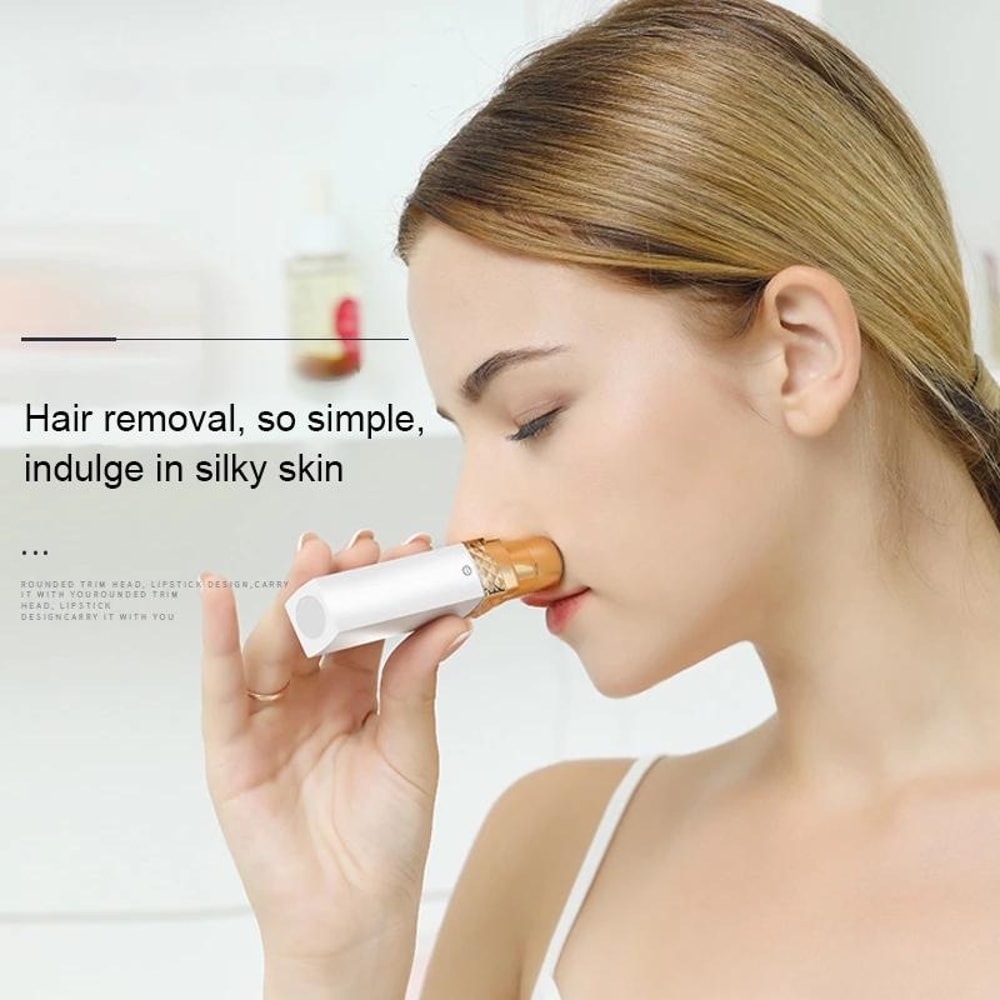 Portable Electric Epilator for Facial & Body Hair Removal