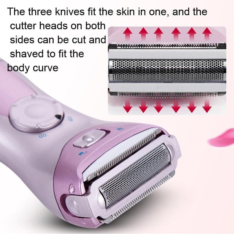 Women Electric Shaver Razor Epilator Smooth & Gentle Hair Removal