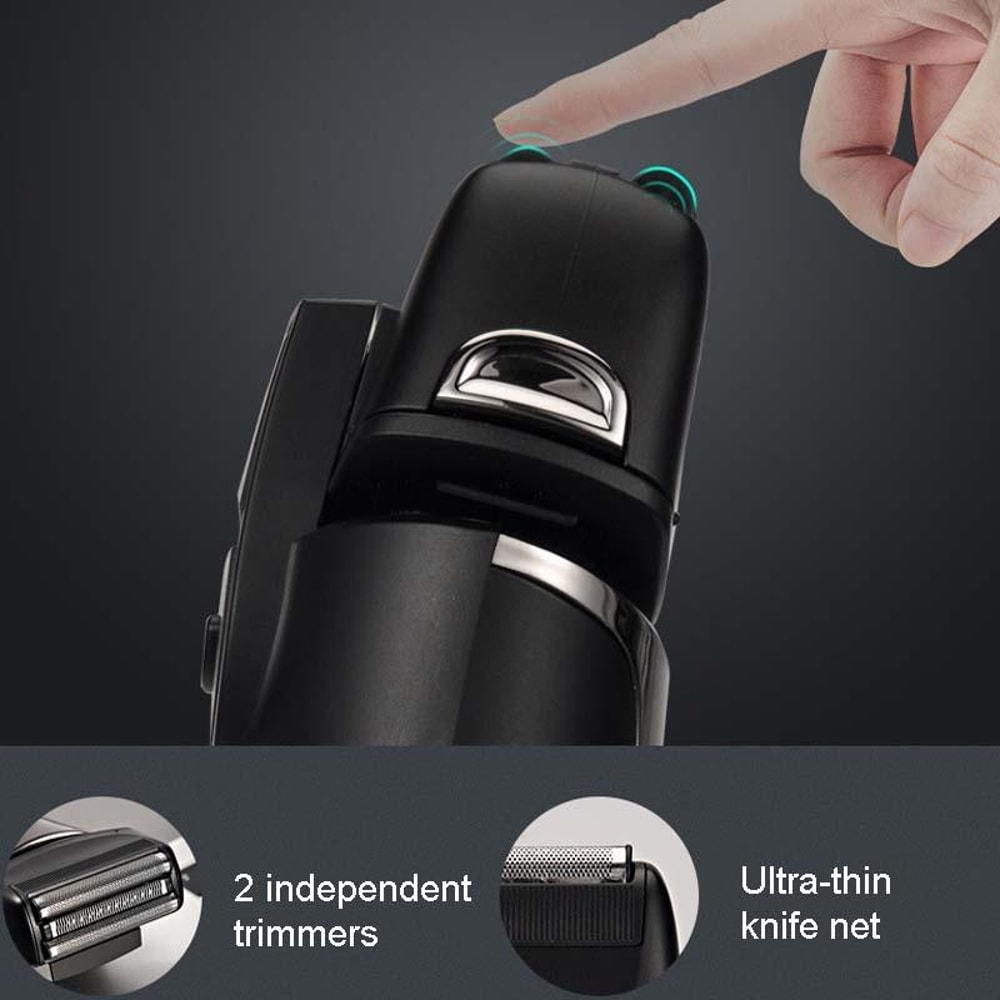 Electric Shaver Rechargeable LED Digital Wet & Dry Shaving Tool