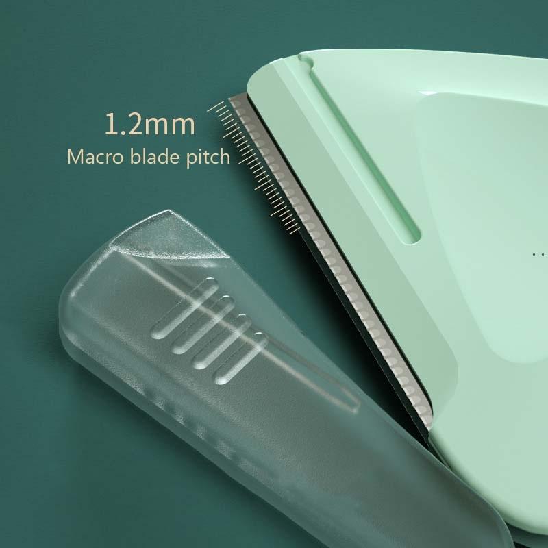 Precision Small Triangular Eyebrow Trimmer Portable Facial Razor Set 3