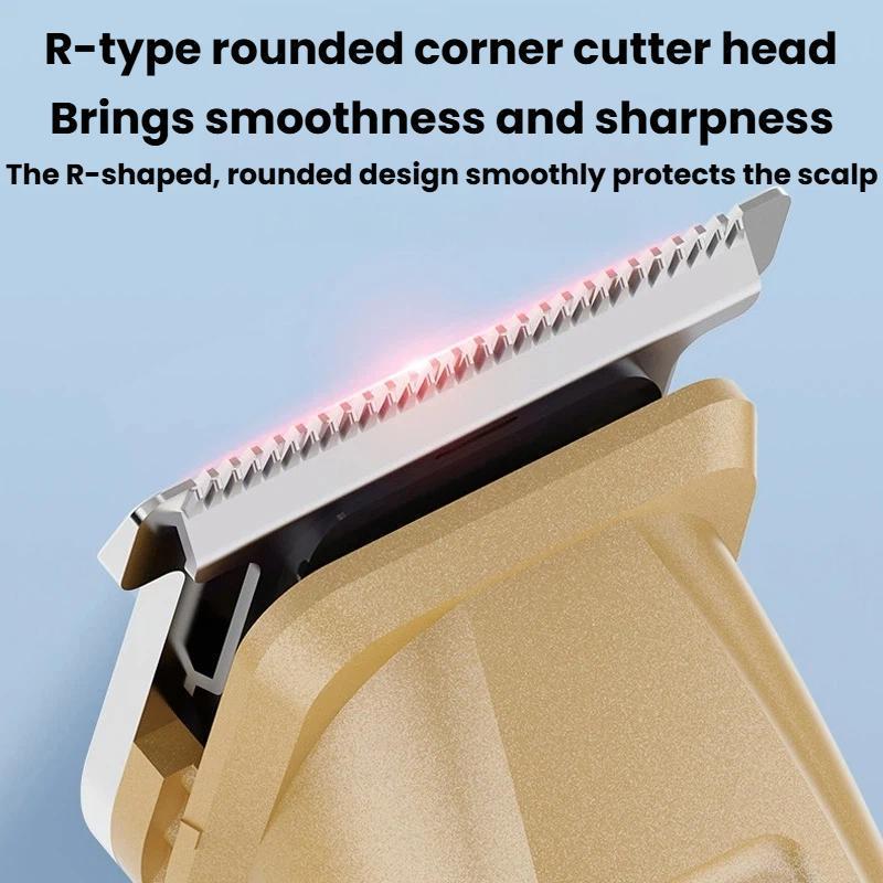 Premium Multifunctional Hair Clipper with Digital Display & Waterproof Design
