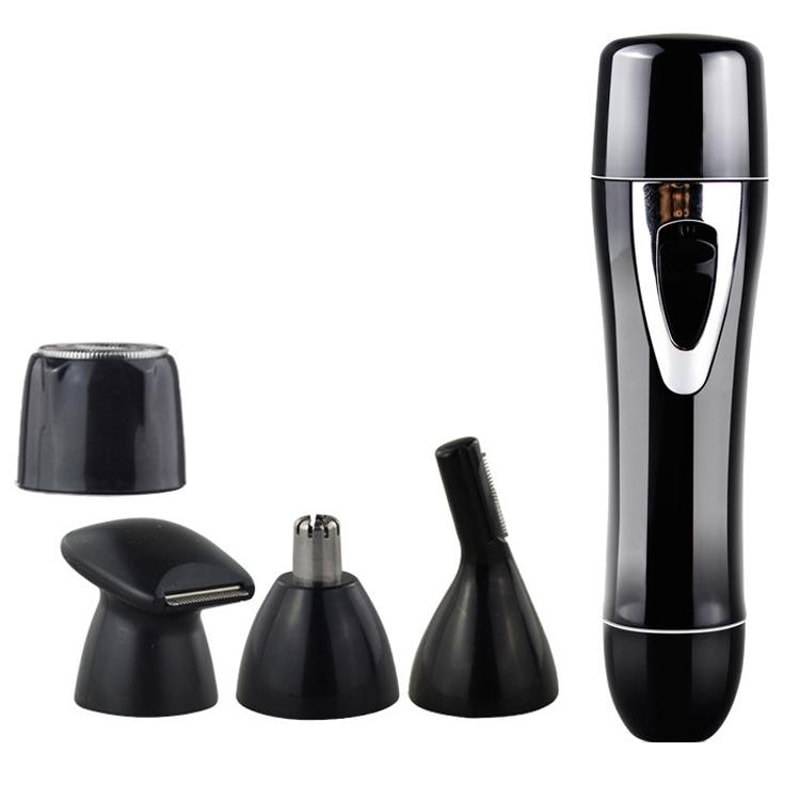 USB Nose Hair Trimmer Mens Grooming Kit Wet Dry Shaver 7