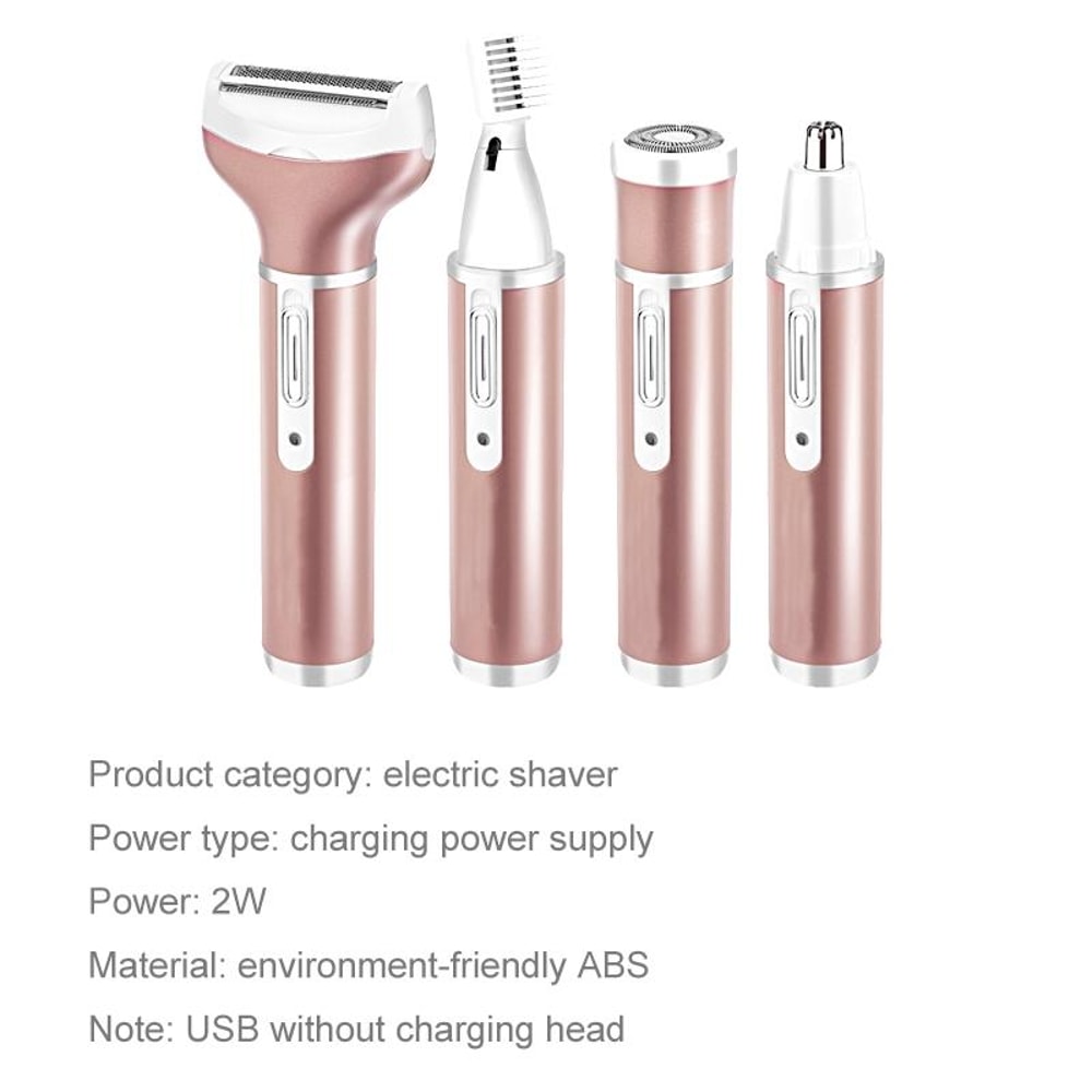 USB Rechargeable Trimmer For Eyebrow Body Hair 3