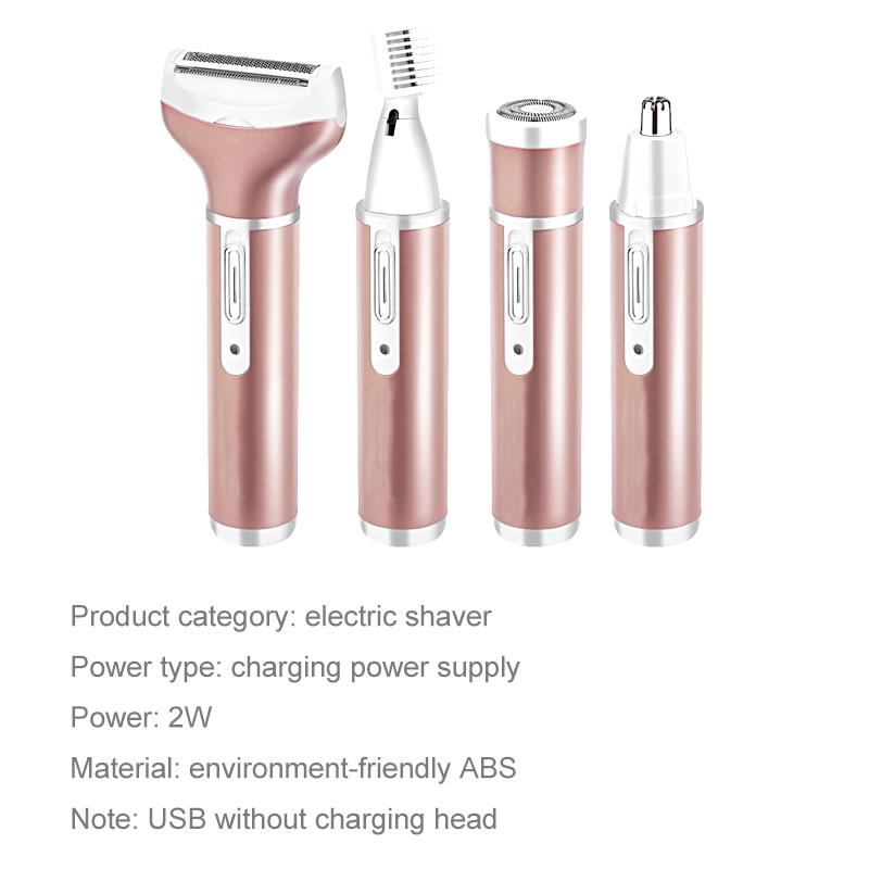 USB Rechargeable Trimmer For Eyebrow Body Hair 3