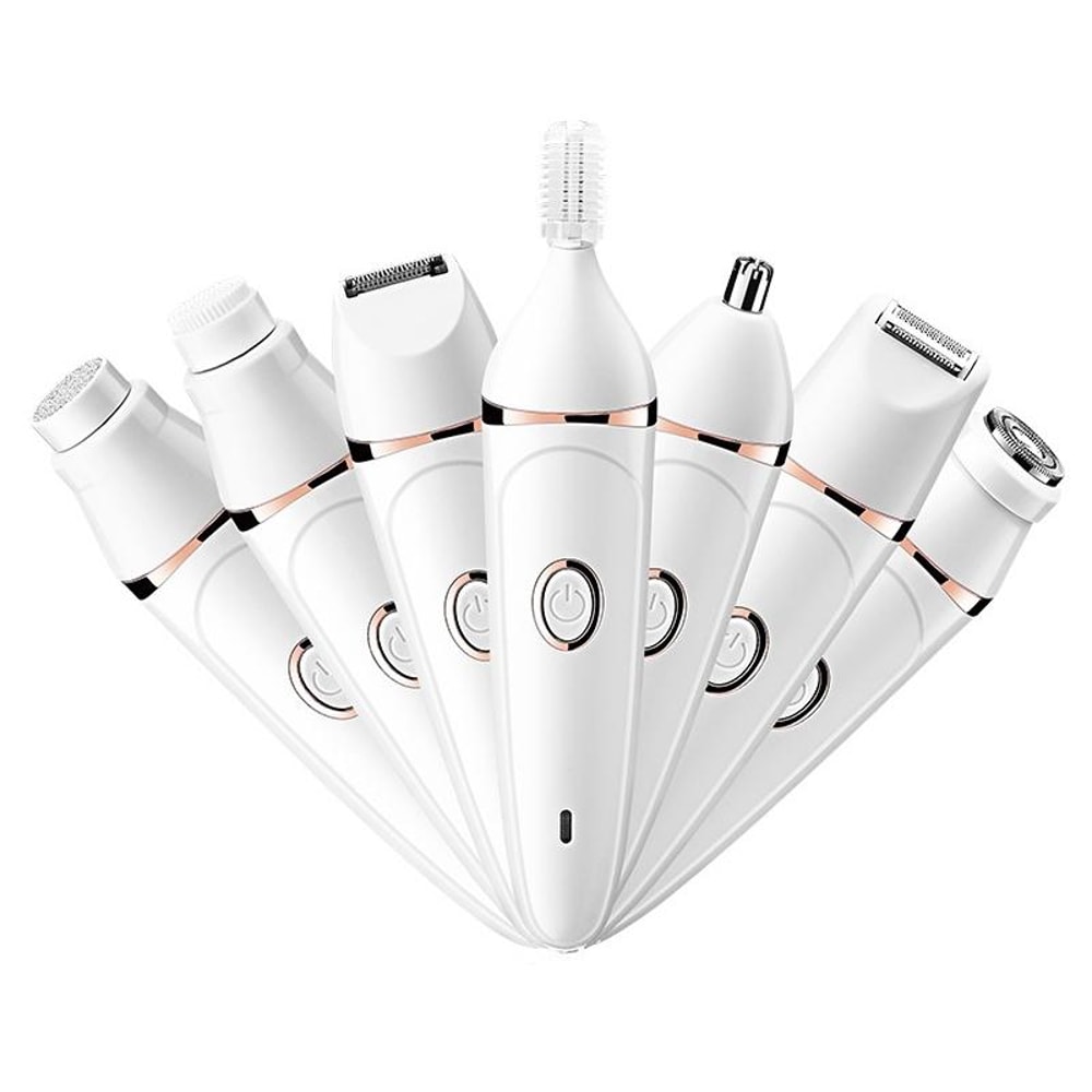 Multifunction Women Shaver & USB Charging Epilator with Eyebrow Trimmer
