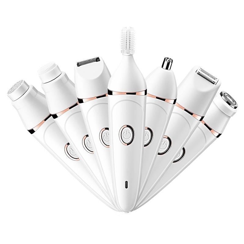 Multifunction Women Shaver & USB Charging Epilator with Eyebrow Trimmer