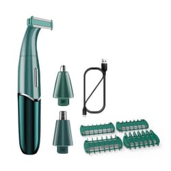 usb electric multi-function eyebrow & nose hair trimmer