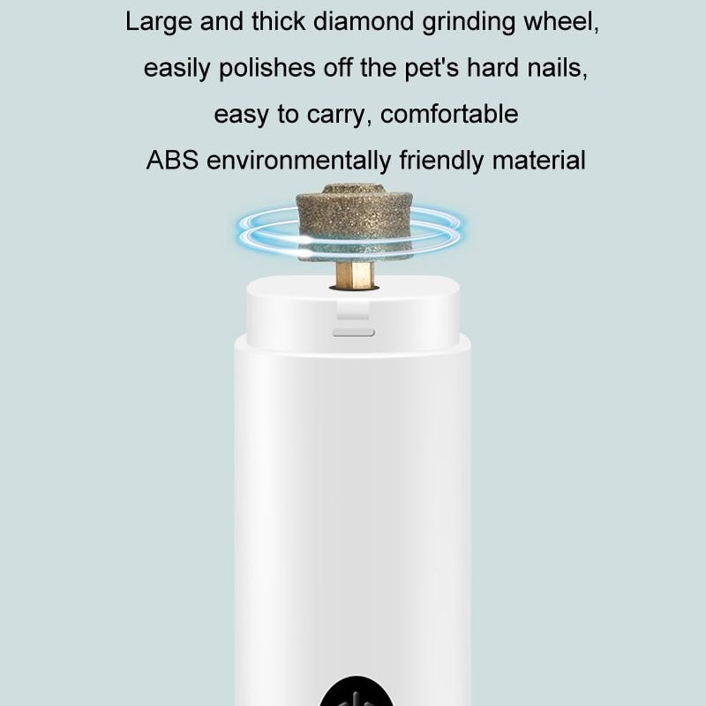 Pet Fully Automatic Nail Grinder With LED Light Quiet Portable Pet Nail Grinder 6