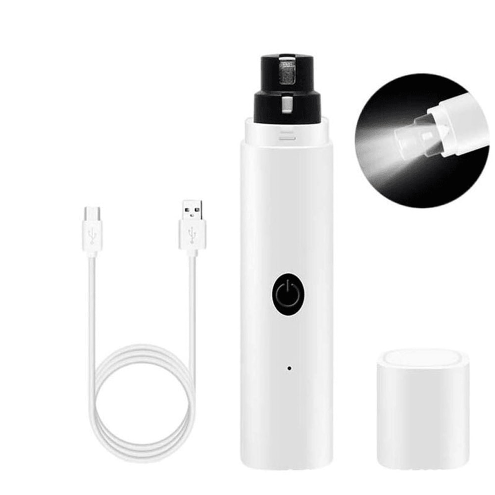 Pet Fully Automatic Nail Grinder With LED Light Quiet Portable Pet Nail Grinder 12