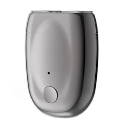 portable double head mini magnetic electric shaver for men
