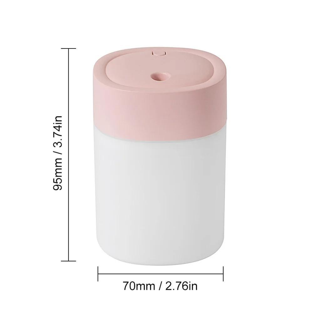 Dazzling Mini USB Humidifier Quiet Desktop & Car Air Moisturizer