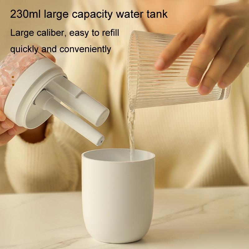 Flower Shaped USB Aroma Air Humidifier With Colorful Ambient Light 4