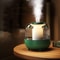 Wireless Humidifier USB Oil Diffuser With Night Light Quiet Antibacterial 8