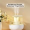 Wireless Humidifier USB Oil Diffuser With Night Light Quiet Antibacterial 3