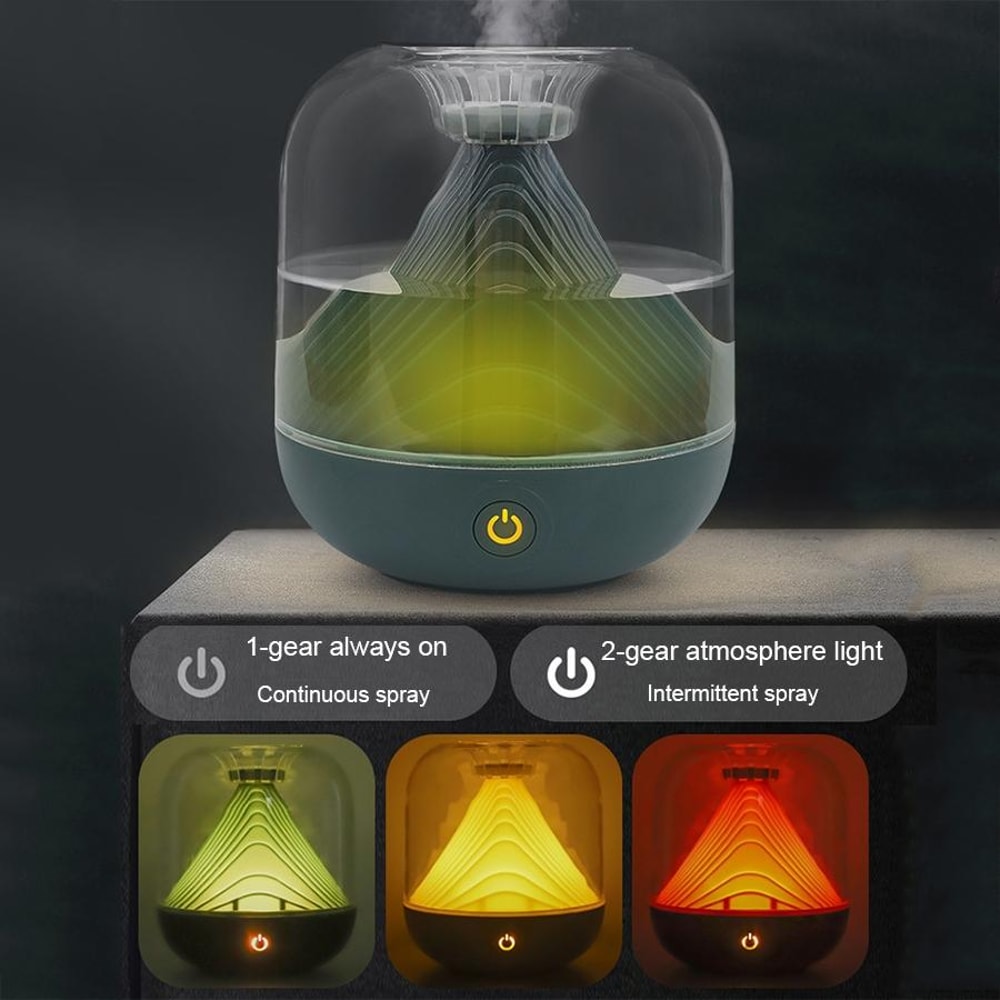 Mountain Mini USB Humidifier With Ambient Light Wireless Portable Humidifier 2
