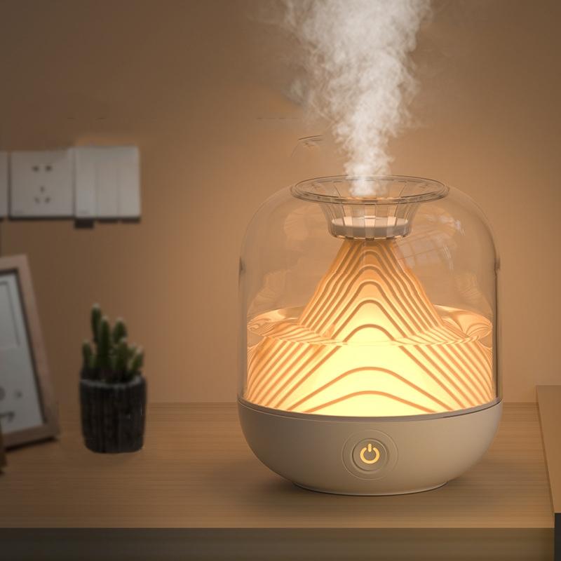 Mountain Mini USB Humidifier With Ambient Light Wireless Portable Humidifier 5
