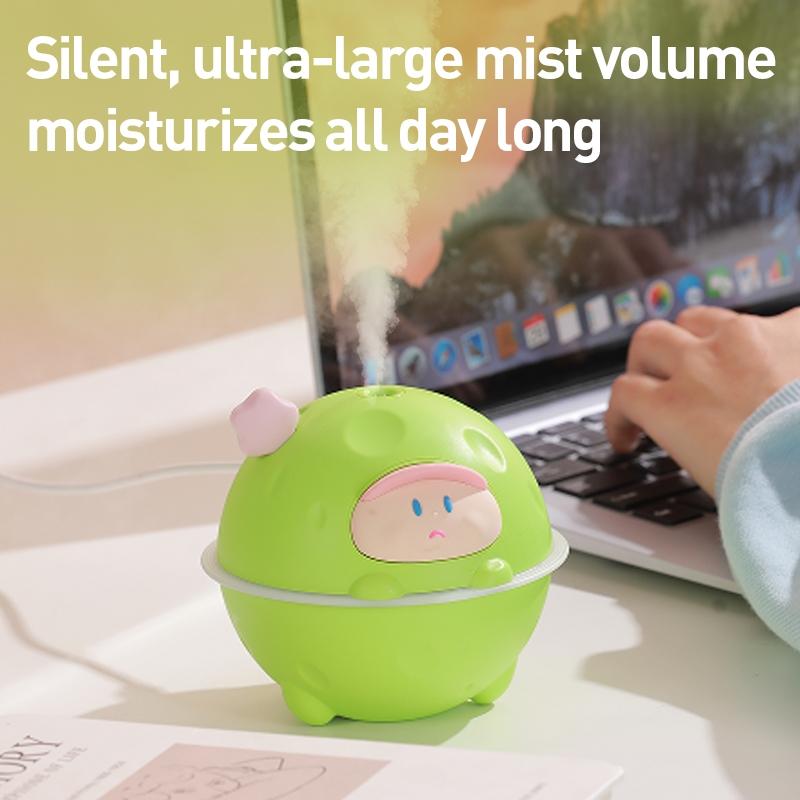 USB Mini Desktop Humidifier Ultrasonic Portable Air Moisturizer With RGB Lights 5