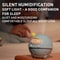 USB Mini Desktop Humidifier Ultrasonic Portable Air Moisturizer With RGB Lights 6