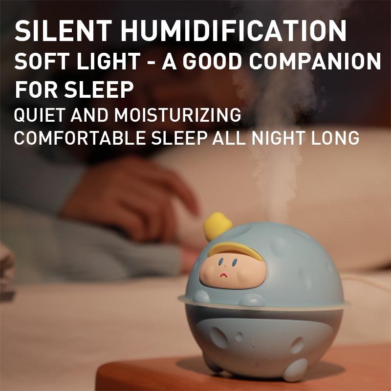 USB Mini Desktop Humidifier Ultrasonic Portable Air Moisturizer With RGB Lights 6
