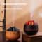 Simulated Charcoal Fire USB Humidifier Night Light With Large Mist Flame Effect 1