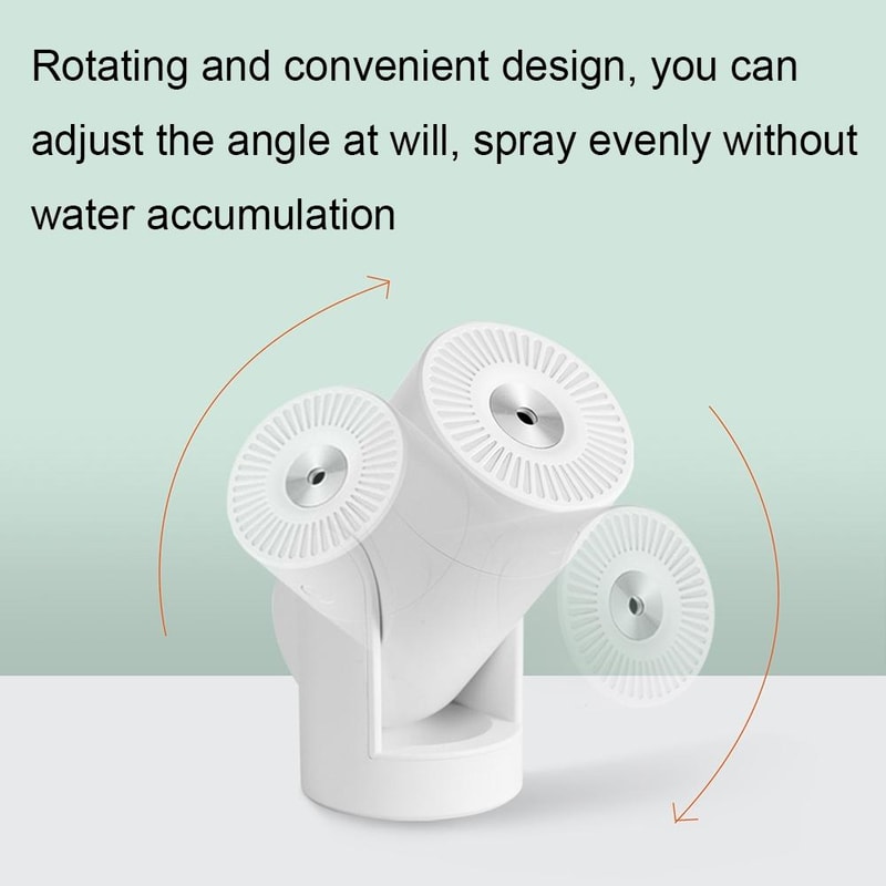 USB Rotating Colorful Night Light Humidifier With Nano Mist 1
