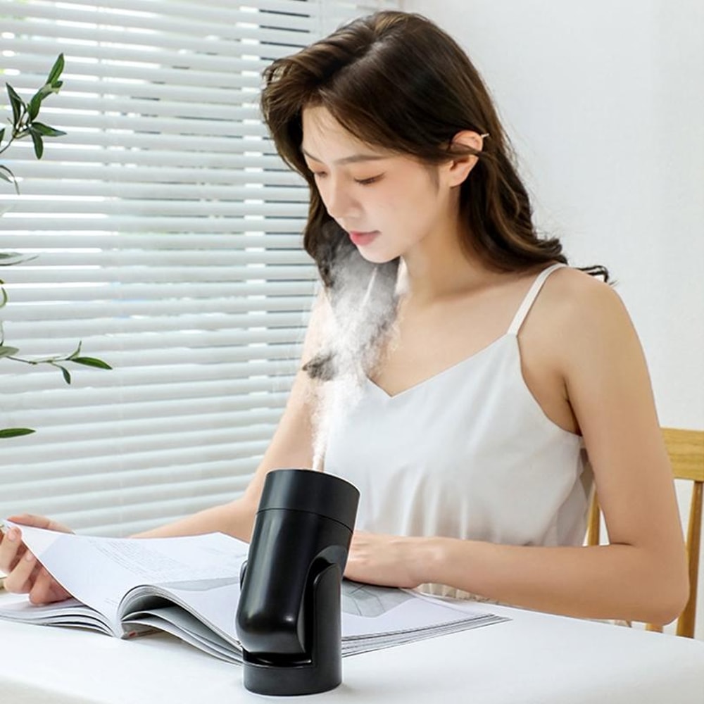 USB Rotating Colorful Night Light Humidifier With Nano Mist 5