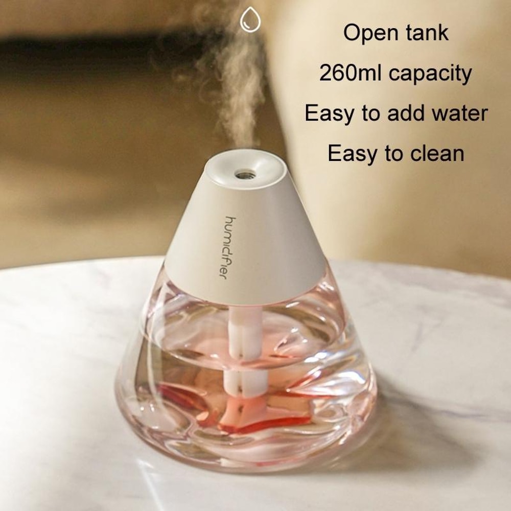 Desktop Mini Humidifier Air Purifier Portable Ultrasonic Mist For Home Office 1