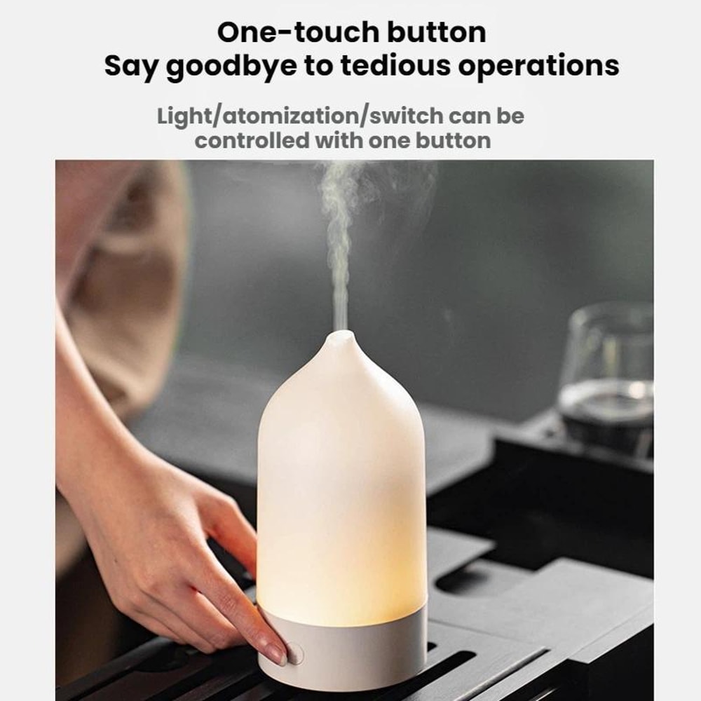 Mist Humidifier Aromatherapy Diffuser With USB Mood Light 2