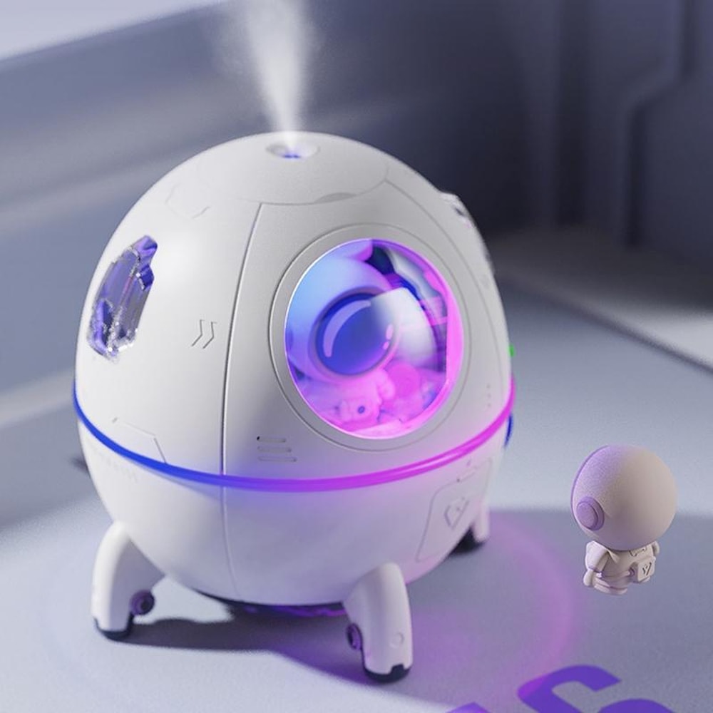 TypeC Desktop Humidifier Ambient Lamp Ultrasonic Mist Mood Lighting 2