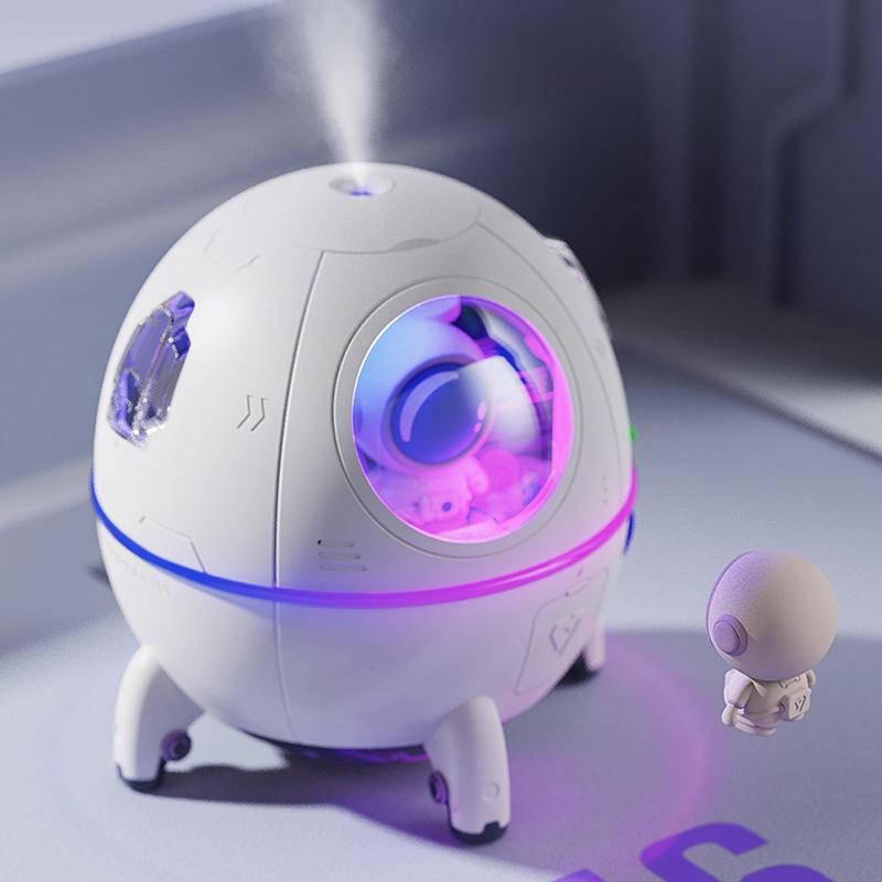 TypeC Desktop Humidifier Ambient Lamp Ultrasonic Mist Mood Lighting 2