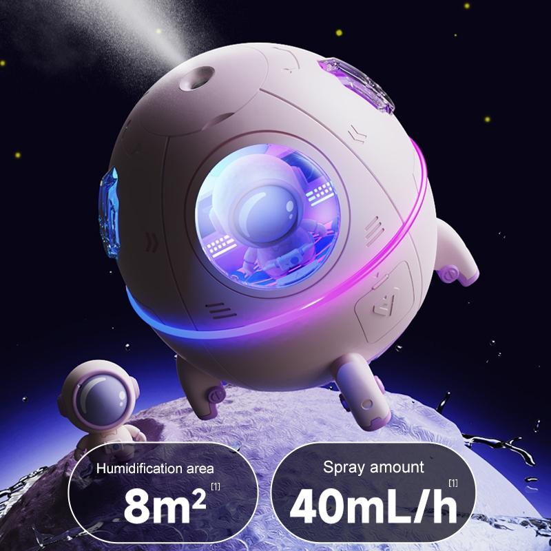 TypeC Desktop Humidifier Ambient Lamp Ultrasonic Mist Mood Lighting 5