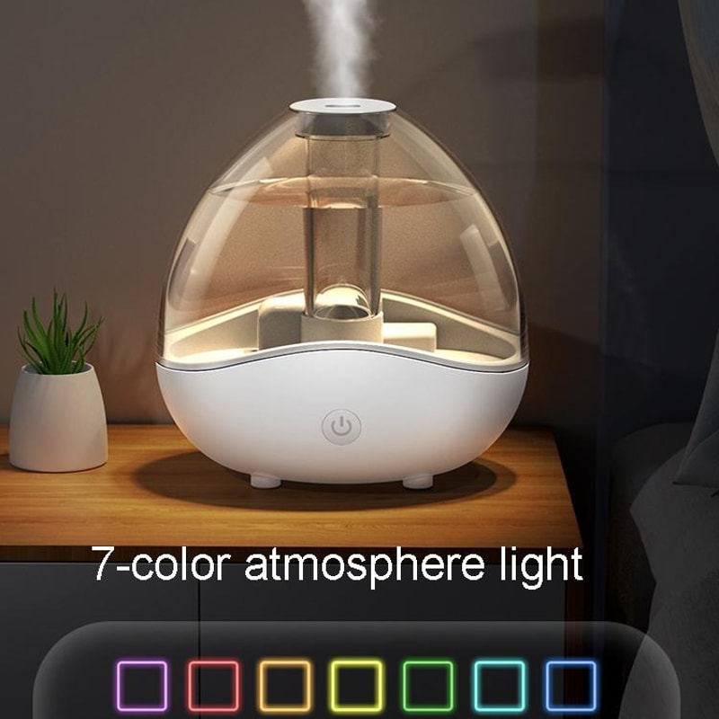 LargeCapacity Ultrasonic Humidifier With Silent Operation Adjustable Mist 2