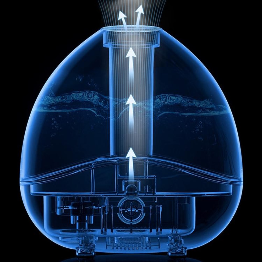 LargeCapacity Ultrasonic Humidifier With Silent Operation Adjustable Mist 3