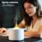 USB Desktop Humidifier With Star Projection Colorful Ambient Light 7