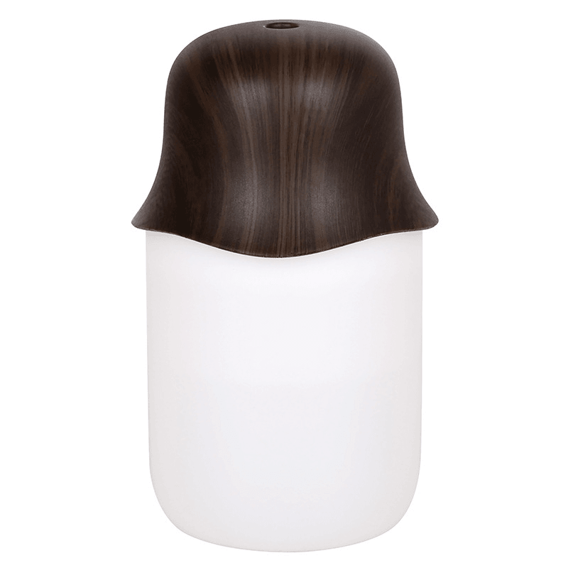 Wood Grain USB Aromatherapy Humidifier With Night Light 5