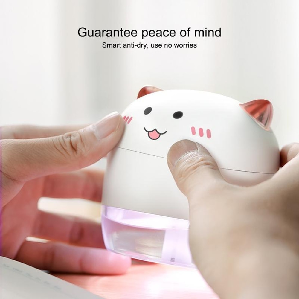 Angel Ultrasonic Humidifier With Colorful Night Lights Mini Air Diffuser 3