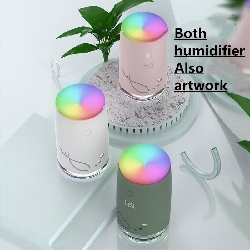 Portable Fish Pattern Mini USB Humidifier For Bedroom Office 7
