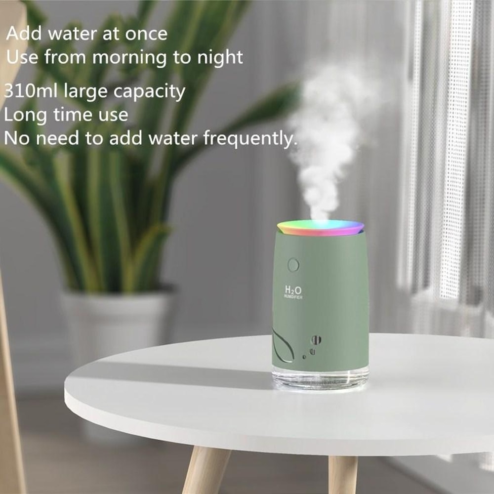 Portable Fish Pattern Mini USB Humidifier For Bedroom Office 12