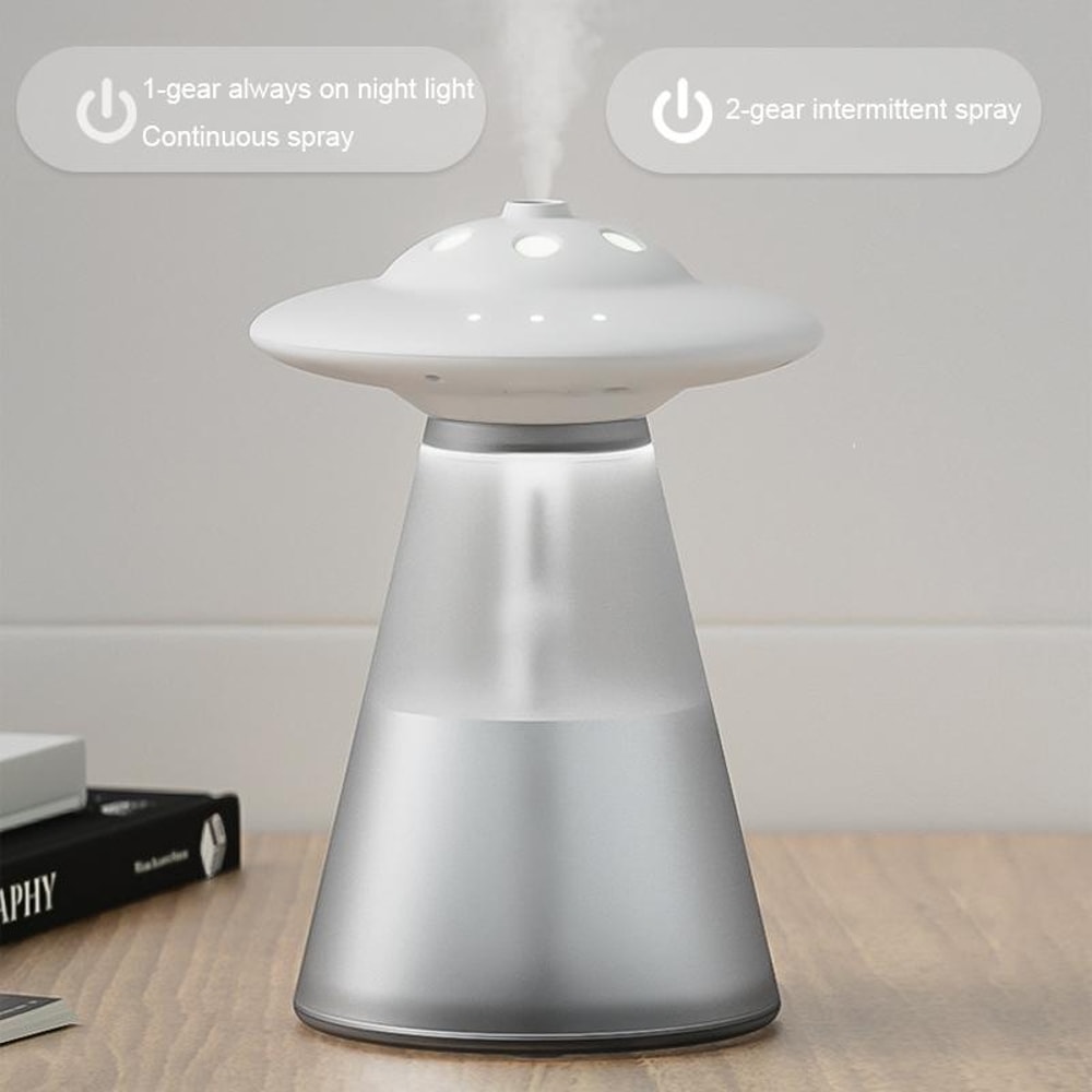 USB Night Light Humidifier Portable Air Moisturizer Sleep Aid 2